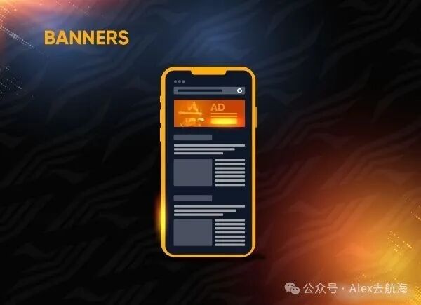 横幅广告版位示意